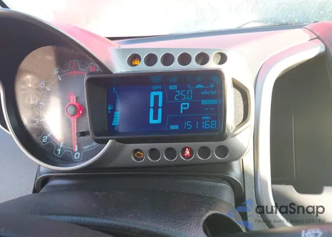 2015 Chevrolet Sonic Ls из США, поврежденный, VIN 1G1JA6SG2F4203139